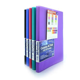 CARPETA A4 PP 50 FUNDAS COLORES SURTIDOS | 1 UNIDADES | (FRAGA)